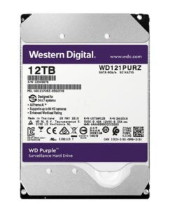 Ổ cứng chuyên dụng 12TB WESTERN PURPLE WD121PURZ- Ổ Cứng Chính Hãng