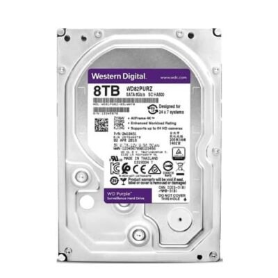 Ổ cứng chuyên dụng 8TB WESTERN PURPLE WD82PURZ- Ổ Cứng Chính Hãng