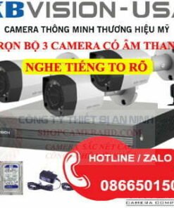 Alternative view of TRỌN BỘ 2 CAMERA CÓ ÂM THANH