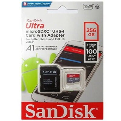 Thẻ nhớ MicroSD SANDISK 256GB - Hàng Chính Hãng