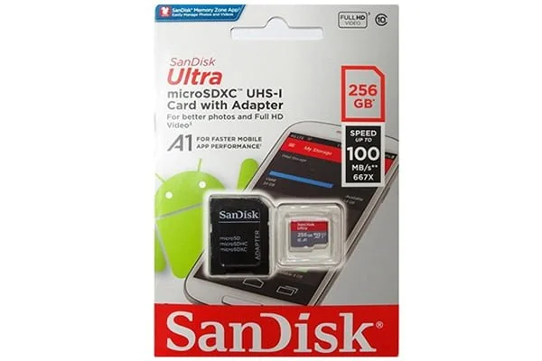 Thẻ nhớ MicroSD SANDISK 256GB - Hàng Chính Hãng