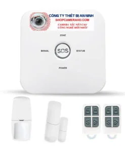 Bộ Báo Động Chống Trộm Qua Sim Điện Thoại GSM | kiểu dáng hiện đại và nhỏ gọn thẩm mỹ