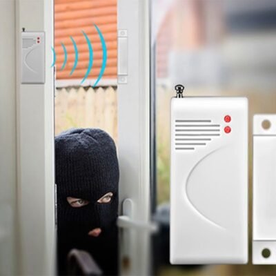 Alternative view of Bộ Báo Động Chống Trộm Dùng Sim+ 1 Cửa Từ + 1 Đầu Dò Hồng Ngoại