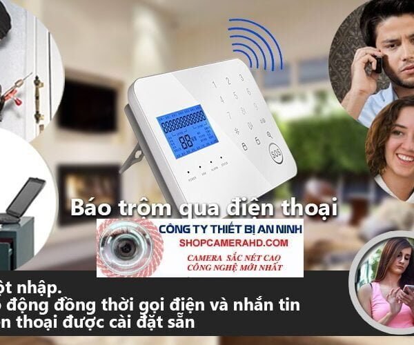 Alternative view of Bộ Báo Động Chống Trộm Cảm Ứng  | Hệ thống chống trộm Qua Sim điện thoại