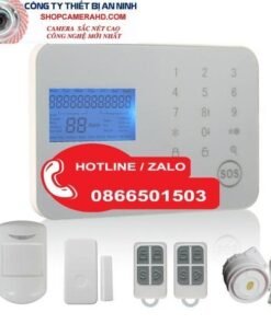 Bộ Báo Động Chống Trộm Cảm Ứng  | Hệ thống chống trộm Qua Sim điện thoại