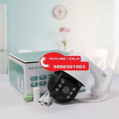 Alternative view of Camera wifi ngoài trời xoay 360 | Camera cảnh báo chuyển động(camera AL)