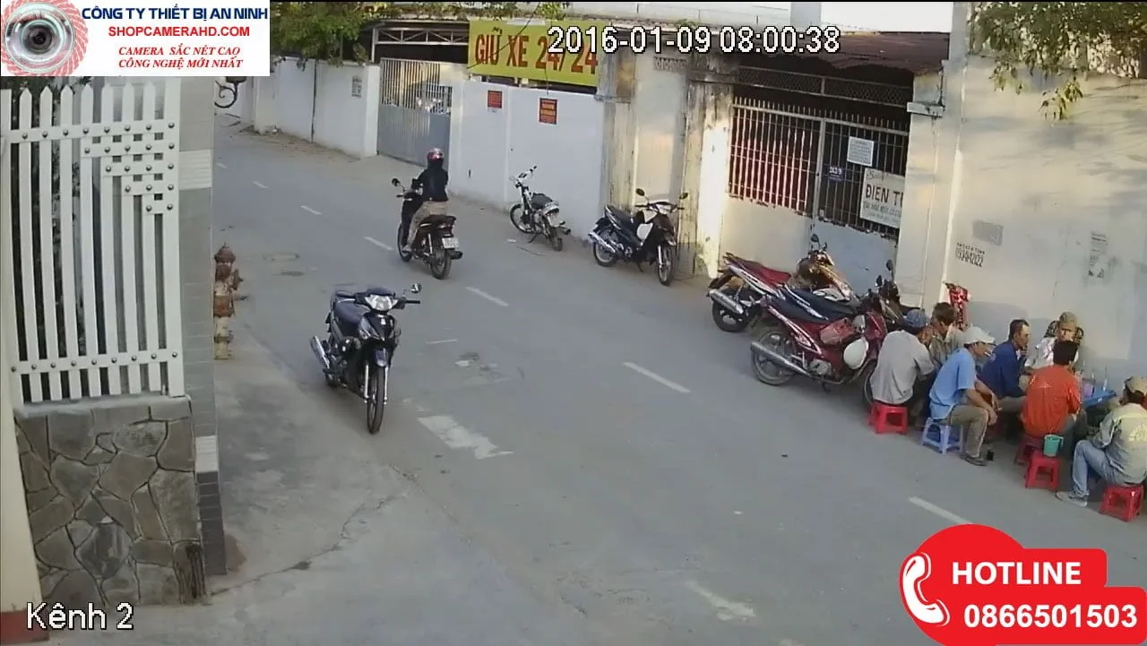 lắp đặt trọn bộ 4 Camera IP Dahua 2.0 megapixel