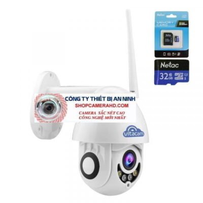 Alternative view of Camera ip Wifi Ngoài Trời Xoay 360 Độ | Đàm Thoại 2 Chiều | Chống Nước
