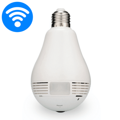 Alternative view of Camera ngụy trang bóng đèn 2.0 mpx-Camera IP Wifi đàm thoại 2 chiều