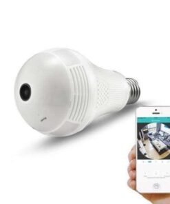 Camera ngụy trang bóng đèn 2.0 mpx-Camera IP Wifi đàm thoại 2 chiều