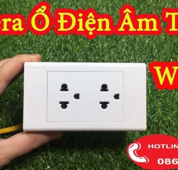 Camera ngụy trang ổ cắm điện xem từ xa