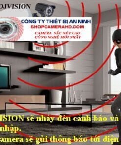 Alternative view of Camera IP Báo Trộm 3.0 Megapixel | Camera DJVISION AL6814C  (Ghi âm thanh ,Nhận Diện người , bật led sáng)