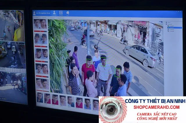 camera nhận diện khuôn mặt cảnh báo trộm djvision; 