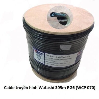 Phụ Kiện Cáp camera Watashi 305m RG6