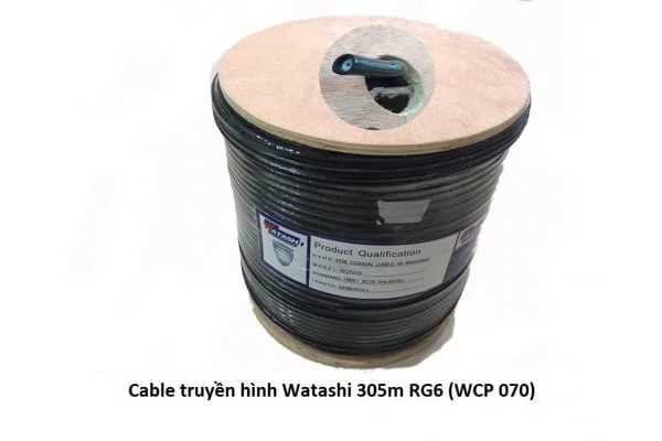 Phụ Kiện Cáp camera Watashi 305m RG6
