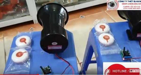 Còi hú báo động | Bộ báo động không dây cho hệ thống tiệm vàng , ngân hàng , xưởng