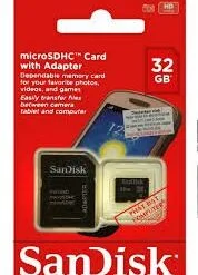 Alternative view of thẻ nhớ 32gb sandisk chuyên camera và điện thoại giá tốt