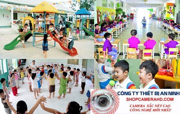 Lắp Đặt Camera Quan Sát Trường Mầm Non tại Phan THiết