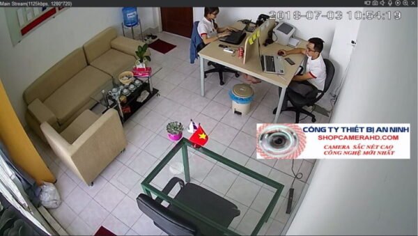 lắp đặt trọn bộ 4 CAMERA QUAN SÁT KBVISION chính hãng 1.0 megapixel