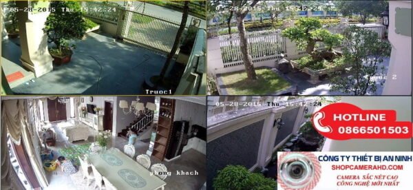 Lắp Đặt Trọn Bộ 16 CAMERA QUAN SÁT HIKVISON 2.0 megapixel