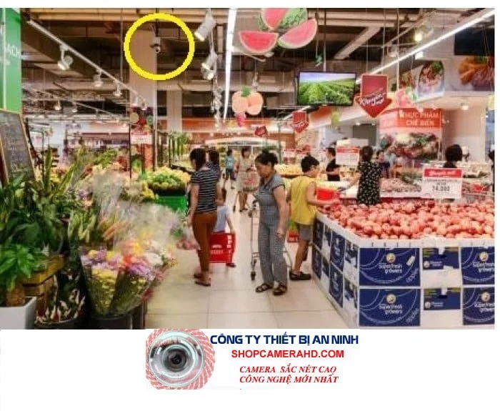 lap dat camera cho sieu thi cuc net