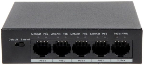 4 Port PoE 10/100Mbps Switch PoE DAHUA PFS3005-4P-58
