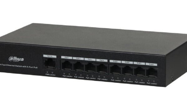 8 Port PoE 10/100Mbps Switch PoE DAHUA PFS3009-8ET-65