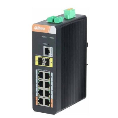 8 Port PoE 10/100/1000Mbps Switch PoE DAHUA PFS4210-8GT-DP