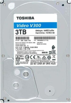 Ổ cứng chuyên Camera 3TB HDD TOSHIBA HDWU130UZSVA