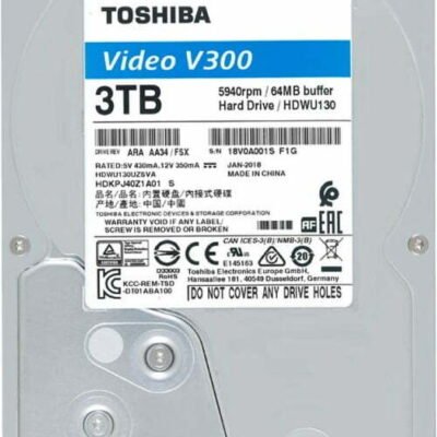 Ổ cứng chuyên Camera 3TB HDD TOSHIBA HDWU130UZSVA