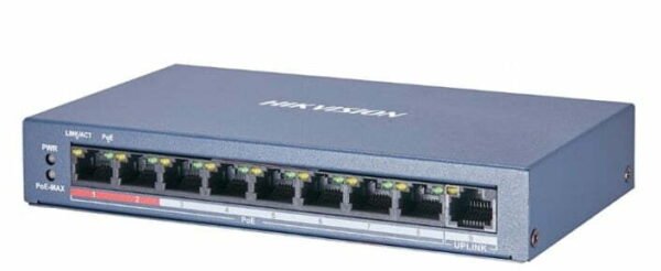 8 Port PoE 100M Switch PoE HIKVISION DS-3E0109P-E/M(B)
