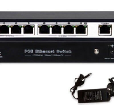 8 Port PoE 10/100Mbps Switch PoE HIKVISION SH-1008P-E