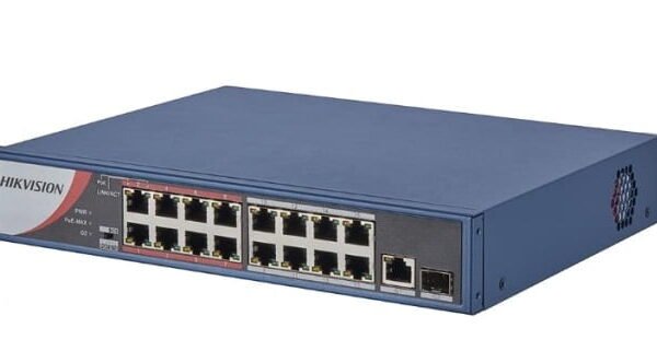 16 Port PoE 10/100Mbps Switch PoE HIKVISION DS-3E0318P-E/M(B)