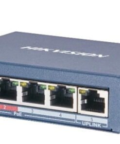 4 Port PoE 10/100Mbps Switch PoE HIKVISION DS-3E0105P-E(B)