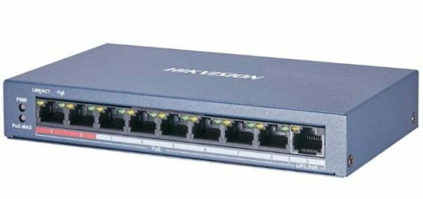 8 Port PoE 10/100Mbps Switch PoE HIKVISION DS-3E0109P-E(C)