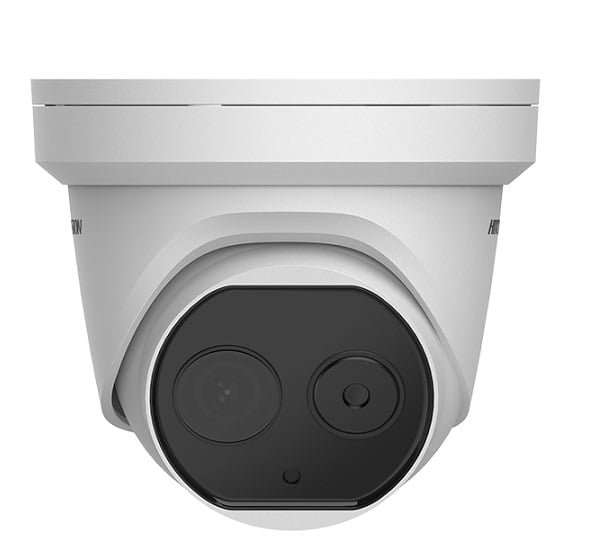 Camera IP Dome Có Dây đo thân nhiệt HIKVISION DS-2TD1217B-3/PA(B)