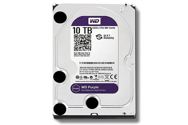 Ổ cứng Camera 10TB HDD WESTERN PURPLE WD102PURZ
