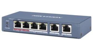 4 Port PoE 10/100Mbps Unmanaged Switch PoE HIKVISION DS-3E0106P-E/M