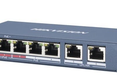 4 Port PoE 10/100Mbps Unmanaged Switch PoE HIKVISION DS-3E0106P-E/M