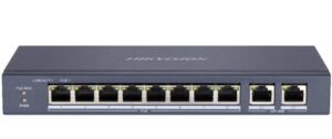 8 Port PoE 10/100Mbps Unmanaged Switch PoE HIKVISION DS-3E0310P-E/M