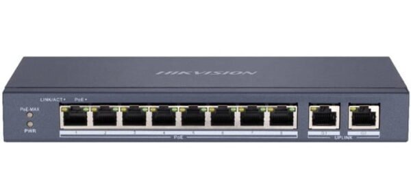 8 Port PoE 10/100Mbps Unmanaged Switch PoE HIKVISION DS-3E0310P-E/M