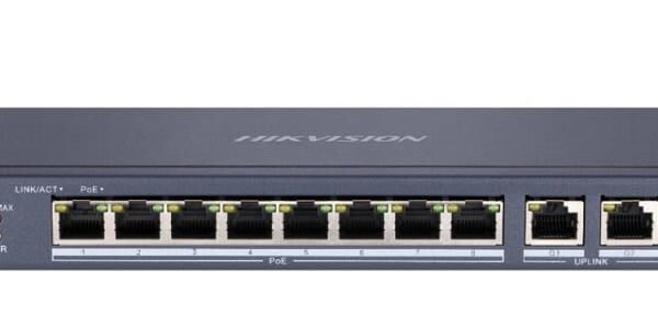 8 Port PoE 10/100Mbps Unmanaged Switch PoE HIKVISION DS-3E0310P-E/M