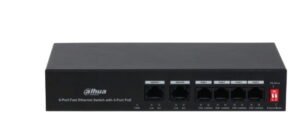 4 Port PoE 10/100Mbps Switch PoE DAHUA DH-PFS3006-4ET-36