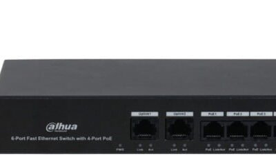 4 Port PoE 10/100Mbps Switch PoE DAHUA DH-PFS3006-4ET-36