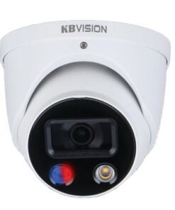 Camera IP Dome AI có màu báo động  tích hợp míc và loa 8.0MPX IP KBVISION KX-CAiF8004N-TiF-A Nhìn xa 30m