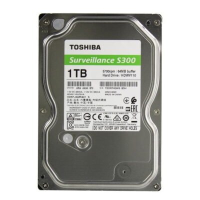 Ổ cứng chuyên Camera 1TB HDD TOSHIBA HDWV110UZSVA