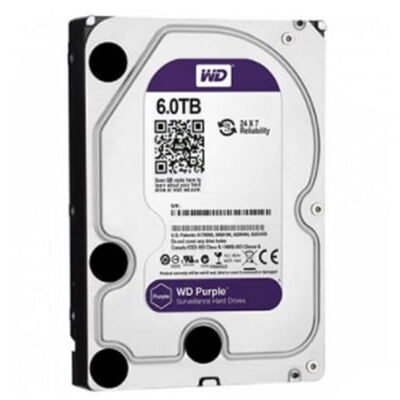 Ổ cứng Camera 6TB HDD WESTERN PURPLE WD62PURZ