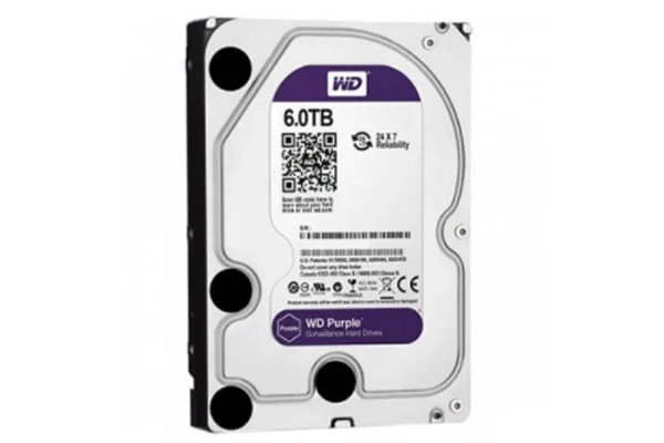 Ổ cứng Camera 6TB HDD WESTERN PURPLE WD62PURZ