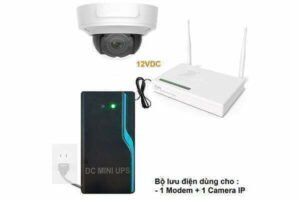 Bộ cấp Nguồn tích điện 12V UPS mini DIAMOND DA-MU12-4.000