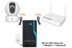 Bộ cấp Nguồn tích điện 5V+12V UPS mini DIAMOND DA-MU512-8.000